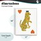 Stupell Industries Leopard & Hearts Card Framed Giclee, design by Svetlana Aleynikova